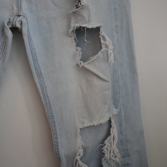 Zara destroyed jeans, boyfriend style - Picture 11 of 16